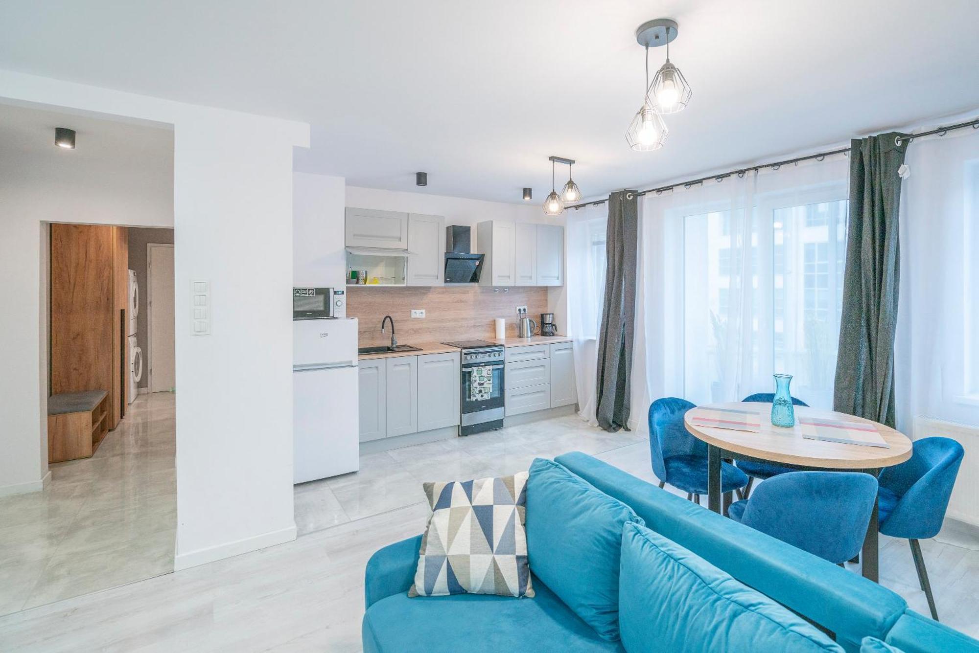Stylowy Apartament Blue Self Check In 24H Vratislav Exteriér fotografie